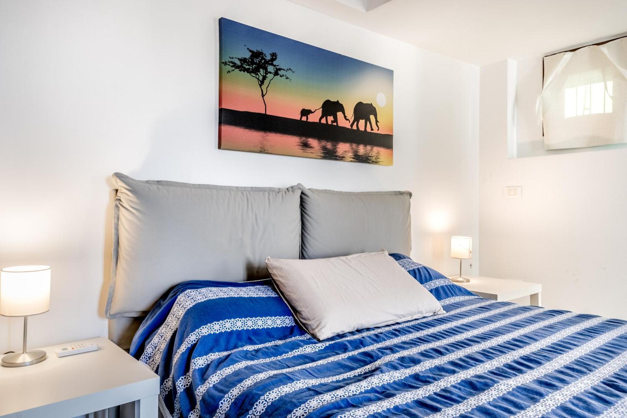 Apartmán Attico Trilocale In Zona Farnesina Řím Exteriér fotografie