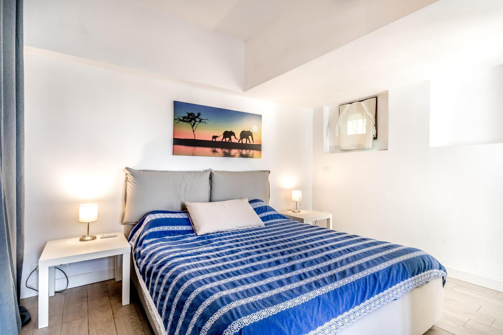 Apartmán Attico Trilocale In Zona Farnesina Řím Exteriér fotografie
