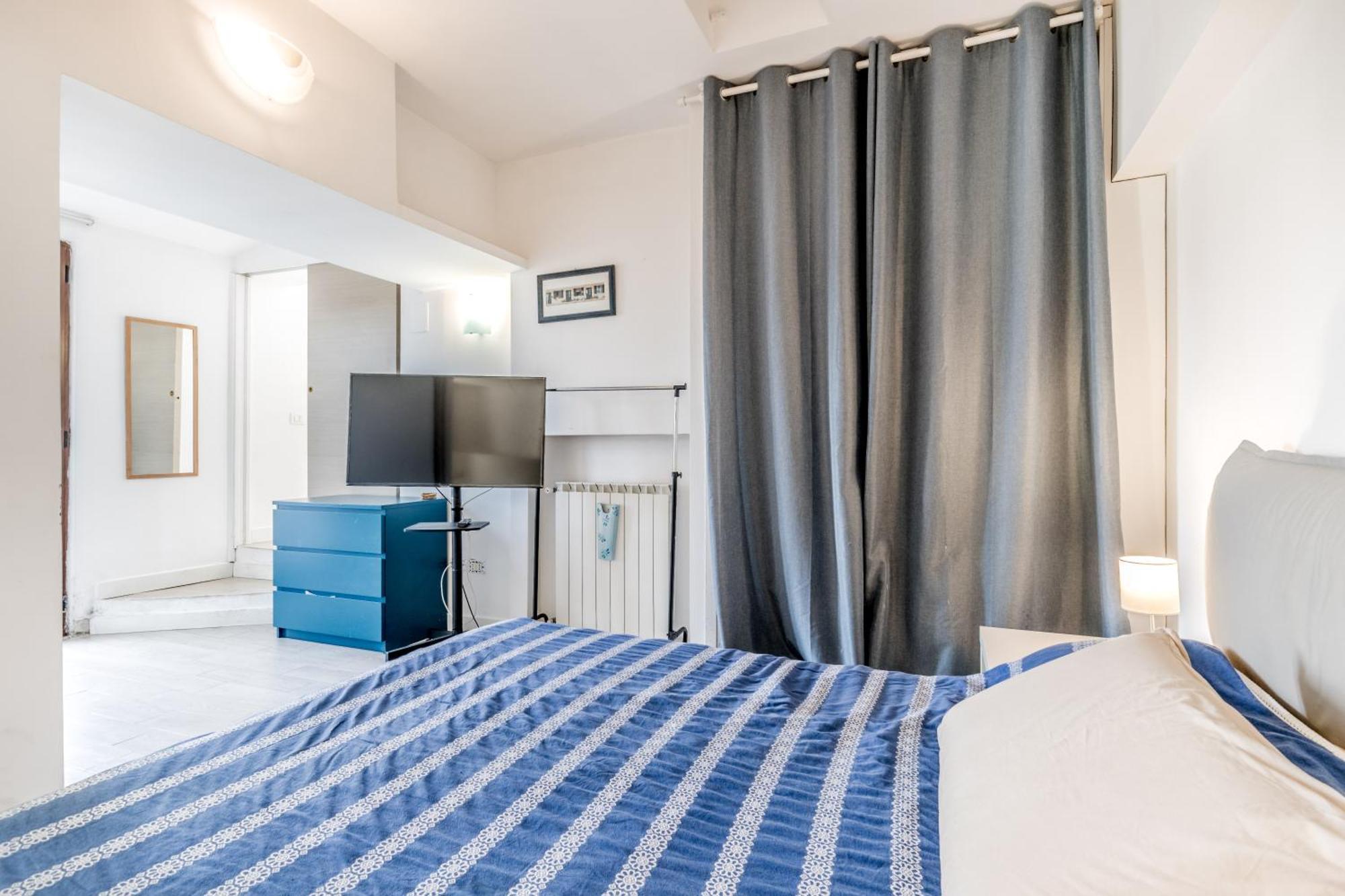 Apartmán Attico Trilocale In Zona Farnesina Řím Exteriér fotografie